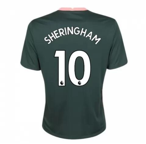 Tottenham Hotspur Away Kit Soccer Jersey SHERINGHAM 10 2020/21